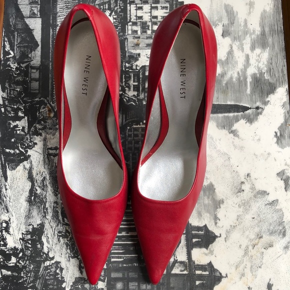 Shoes | Nine West 3inch Pumps Red 